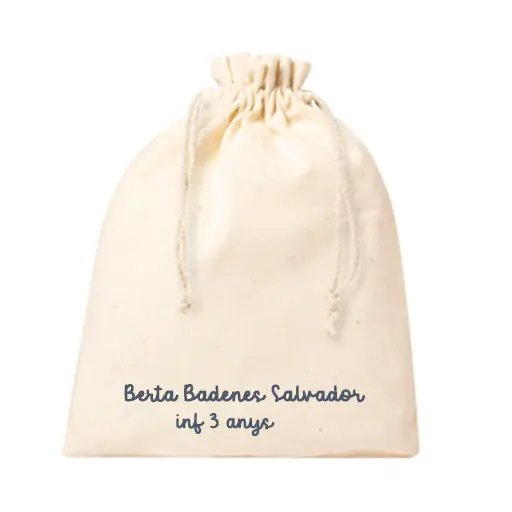 BOLSA DE DESAYUNO (CORDÓN CRUDO)