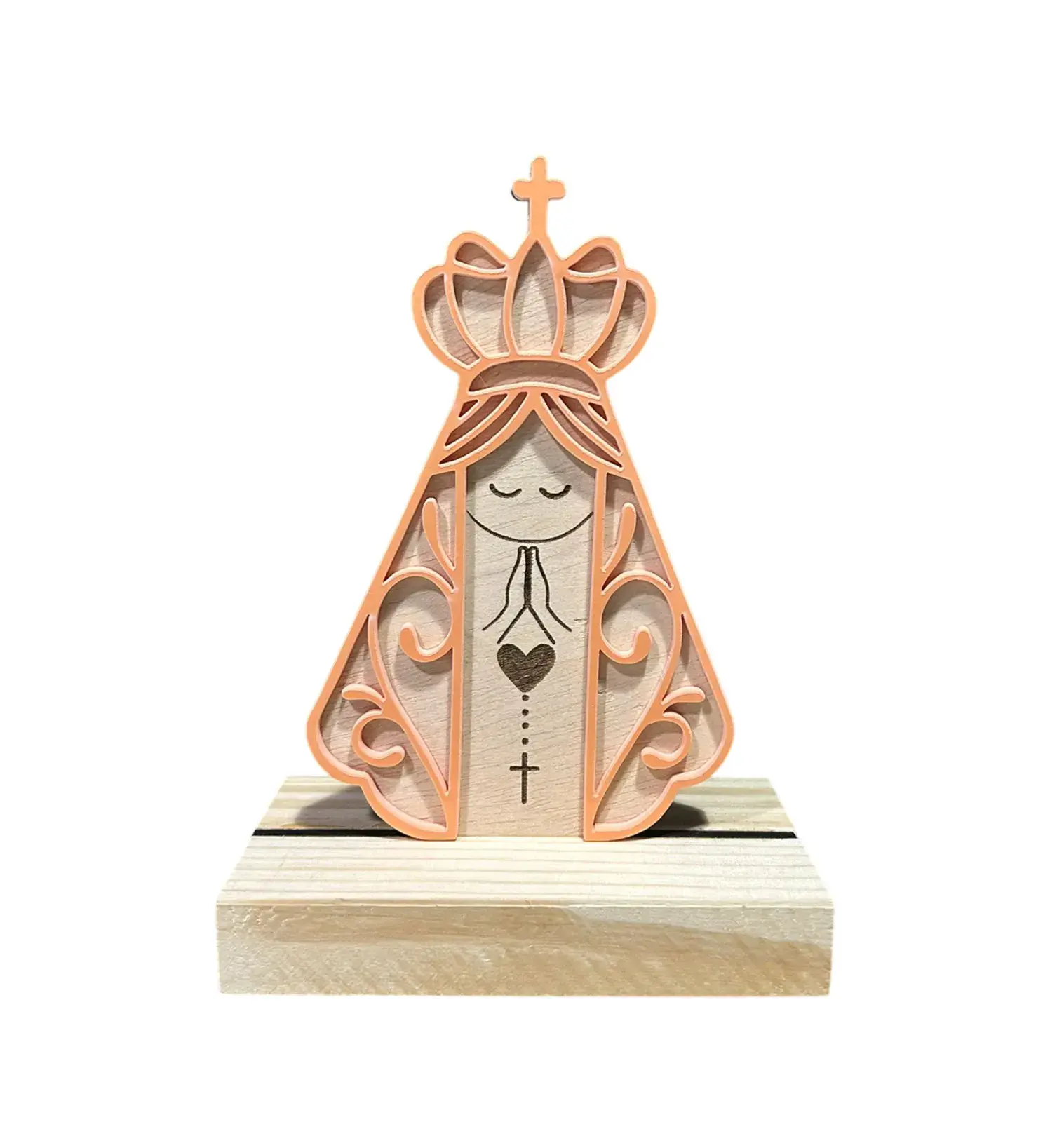 VIRGENCITA DE MADERA - Vista 3