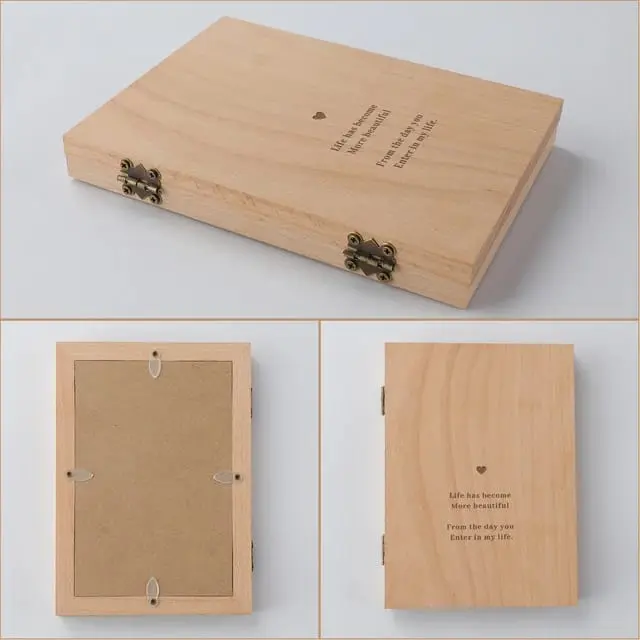 MARCO DE FOTOS MADERA CAJA - Vista 2