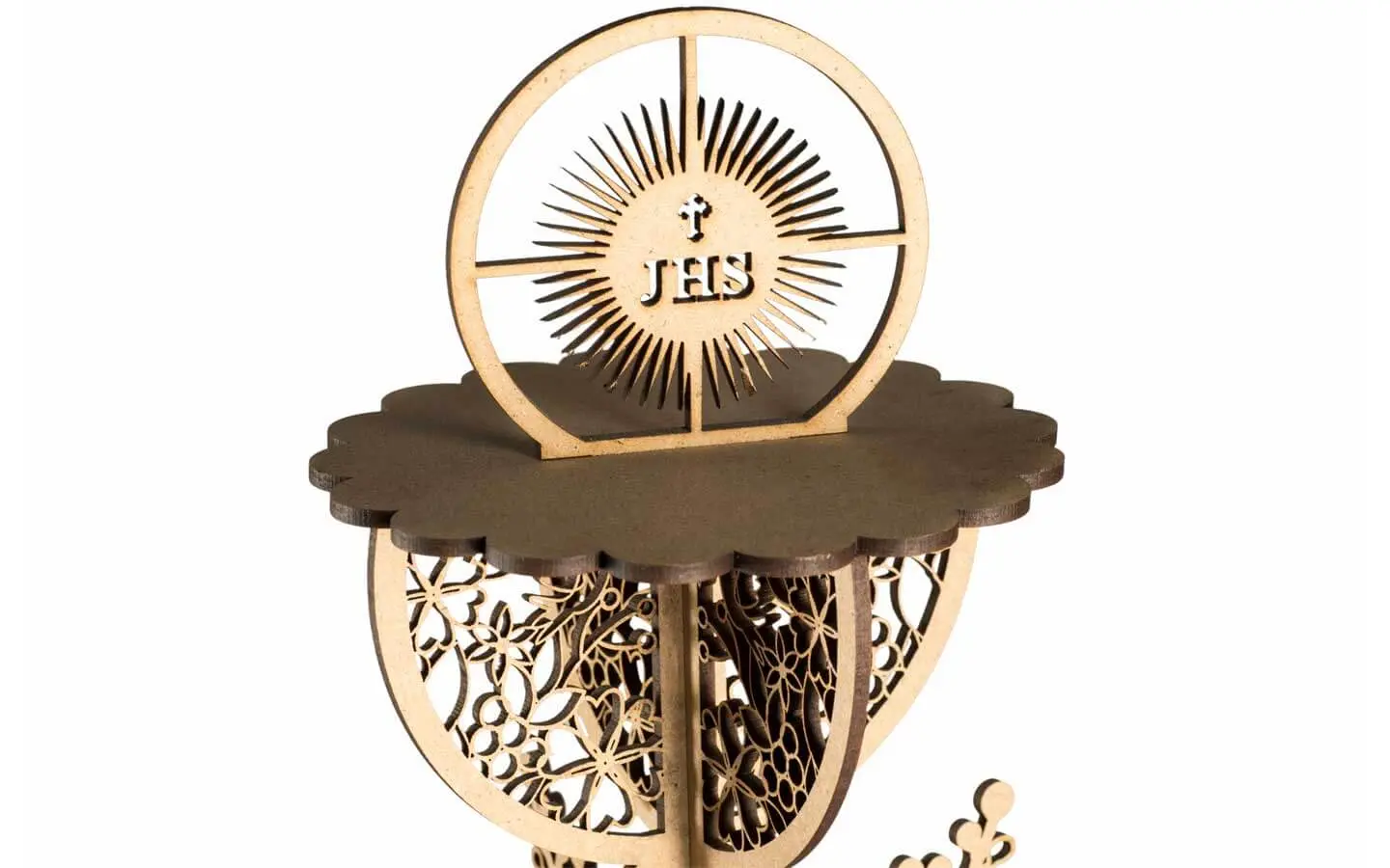 CÁLIZ MADERA 3D - Vista 2