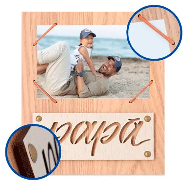 PORTAFOTOS PERSONALIZADO «PAPÁ 1»