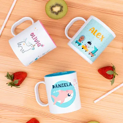 TAZA PERSONALIZADA PLÁSTICO IRROMPIBLE