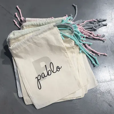 BOLSA DE DESAYUNO (CORDÓN COLOR PERSONALIZADO)