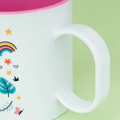 TAZA PERSONALIZADA PLÁSTICO IRROMPIBLE - Vista 4