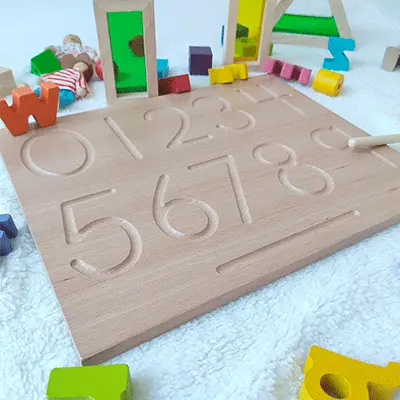 TABLERO DE ESCRITURA CON RANURA NUMÉRICA - Vista 6