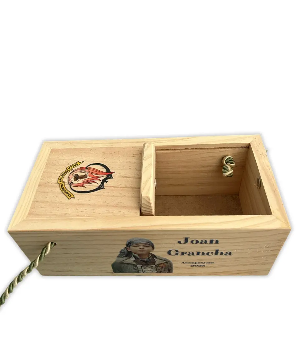 CAJA DE PETARDOS DE MADERA COLOR - Vista 6