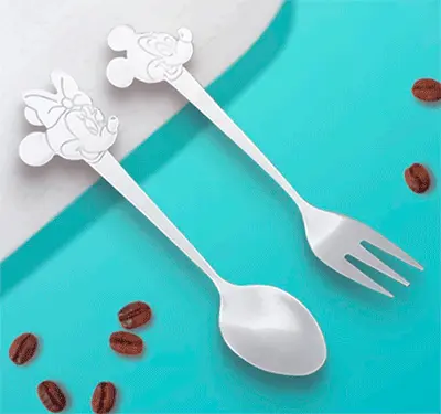 CUBIERTOS MICKEY Y MINNIE