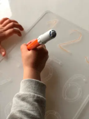 TABLA PIZARRA NÚMEROS - Vista 3