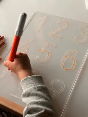 TABLA PIZARRA NÚMEROS - Vista 4