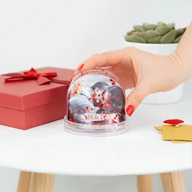 BOLA DE NIEVE ESFÉRICA PERSONALIZADA - Vista 6